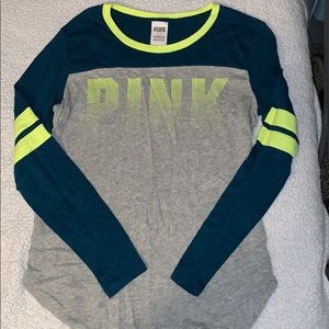 PINK Varsity Long Sleeve